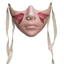 Elegant Masquerade Beauty Mask - Women's Half Face Costume Accessory for Halloween and Cosplay Parties (Butterfly)