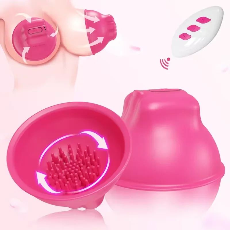 Fernbedienung Nippelklemmen Vibrator für Frauen Bruststimulator BDSM Spiele Weibliches Sexspielzeug für Frauen Paare Pleasurse