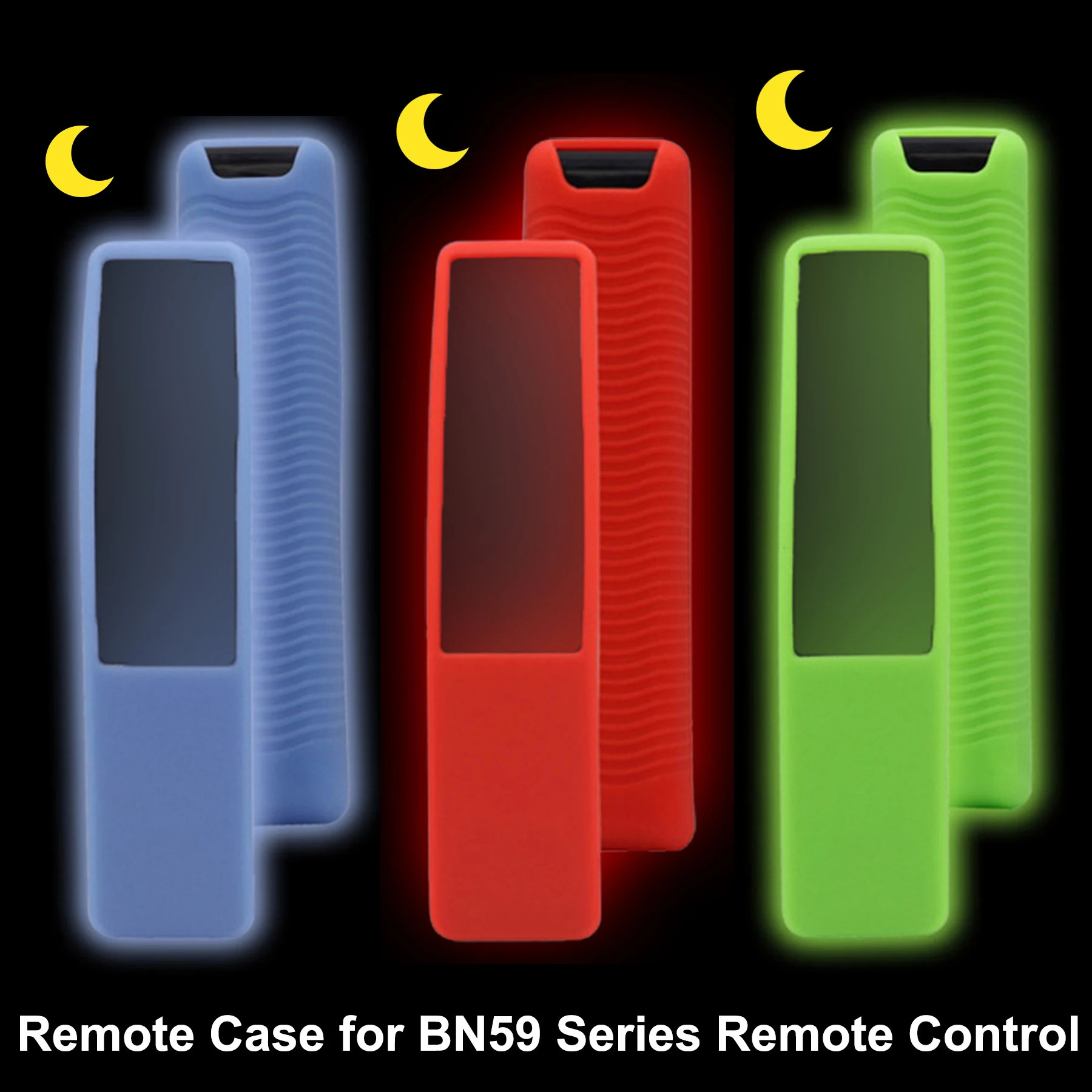 Silicone Remote Case Silicone Protective Case Suitable for Samsung Smart TV Remote Control Case BN59-01241A/01242A Shockproof Luminous Remote Cover silicone remote case,silicone remote cover,silicone remote sleeve,remote controller cover,silicone case protector