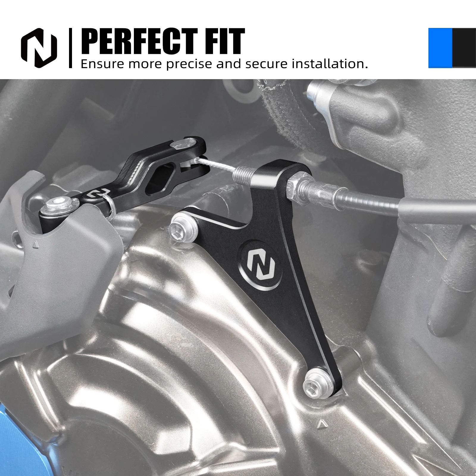 NICECNC Kupplungsarmhalterung Schaltstabilisator für Yamaha Tenere 700 XTZ 700 T700 19-24 Tenere 700 World Raid 2022 2023 MT07 18-22 – Detail 21