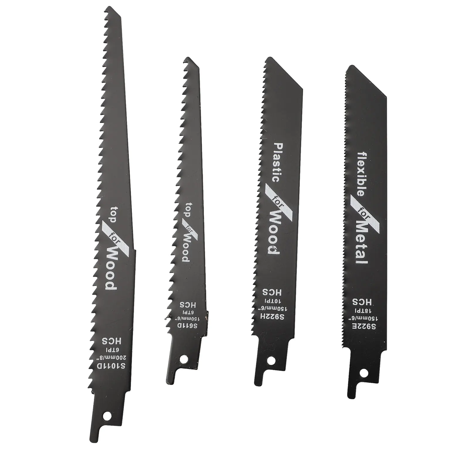 

4pc Special Saw Blade For Horseback Saw Reciprocating Saw Blades For Wood Plastic Pipe Cutting Metal Outdoor Cutting