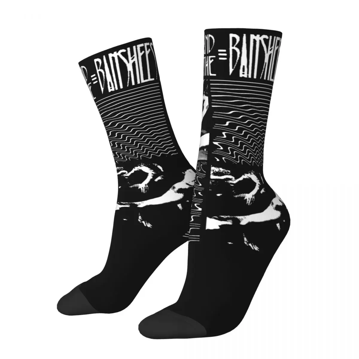 

Winter Warm Retro Unisex Rock Band British Music Punk Socks Siouxsie And The Banshees Sweat Absorbing Basketball Socks