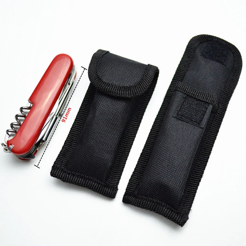 1pc Taschen messer decken Taschen Nylon Oxford Set Klappmesser Verpackung Nylon Fall Geschenk Nylon Messer Set edc Zange Scheide Beutel