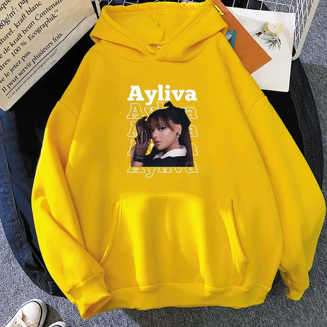 Ayliva Singer Hoodie Sweet Sweatshirt Fleece Graphic Printing Clothing Women/men Aldult Sudaderas Con Capucha Aesthetic Pullover 5