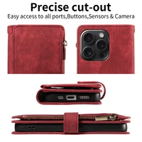 PU Leather Phone Case for Samsung Galaxy S25Edge Ultra S24 S23 S22 S21 S20 S10 S9 S8Plus FE Note20 Flip Wallet Style Phone Cover 4
