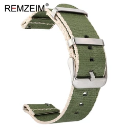 Rainbow Nylon Watch Strap - Quick Release, 20mm/22mm for 22mm (10)