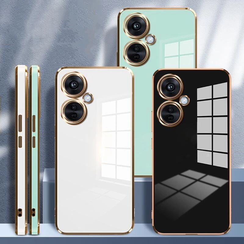 Luxury Soft Silicone Phone Cover - Stylish and Simple Capa Bumper for OnePlus Nord CE 3 Lite