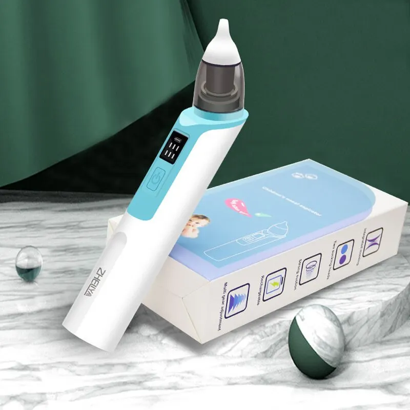 Nasal Aspirator 1Pcs Electric Nasal Absorber Silent Baby Obstruction Rhinitis Cleaner Nasal Aspirator
