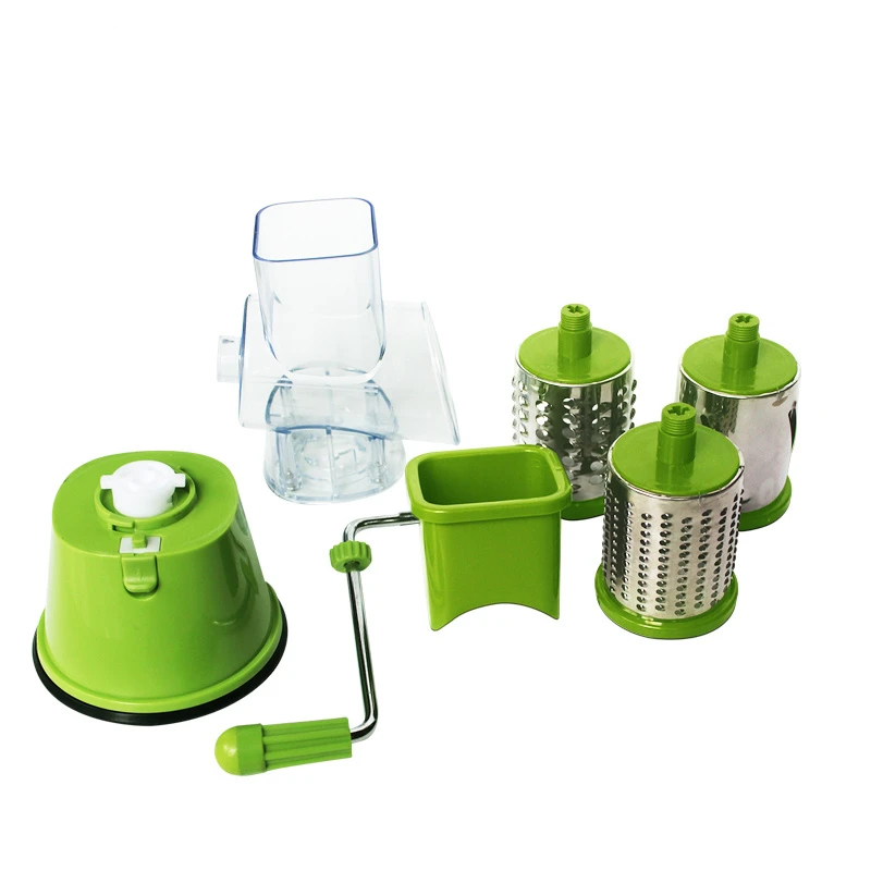 LMETJMA Rotary Spiralizer Vegetables Slicer Cheese Vegetable Grater Shredder Zucchini Noodle Maker Spaghetti Spiralizer KC0089 vegetable slicer cheese grater food shredder