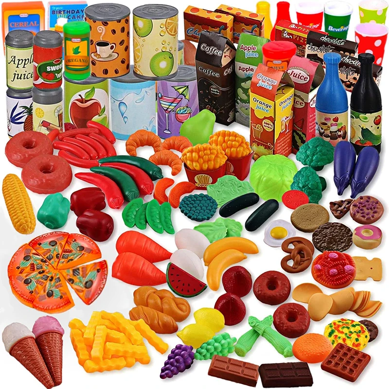 Assorted-Pretend-Food-Value-Play-Brinquedos-Cozinha-Frutas-e-vegetais ...