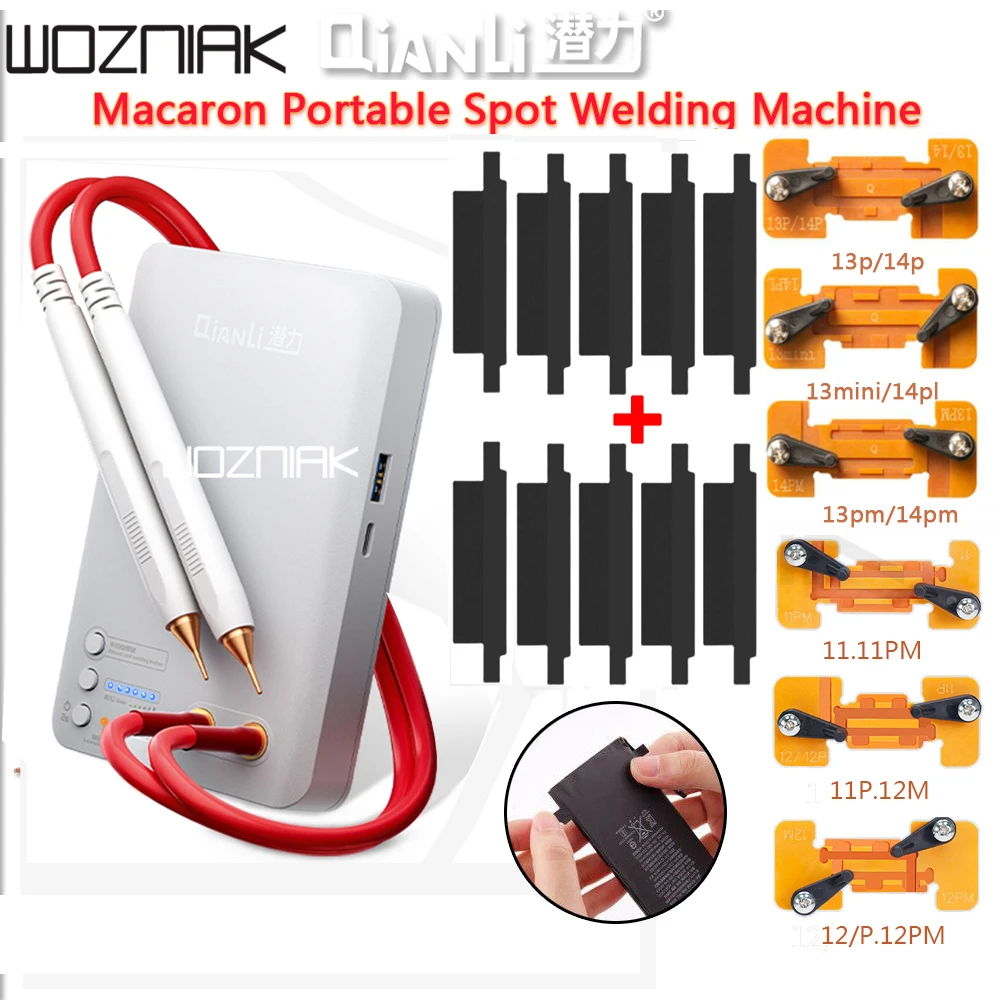 QianLi Macaron DIY Portable Spot Welding Machine Micro Spot Welder for iPhone Andriod Battery