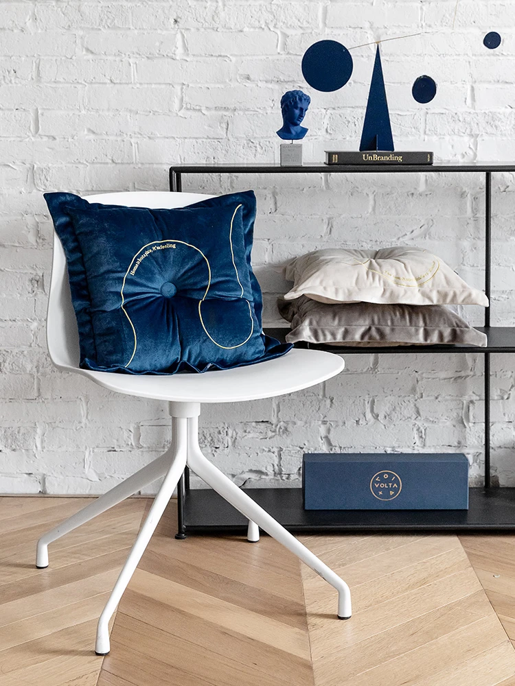

Velvet cushion chair seat chair floor student butt