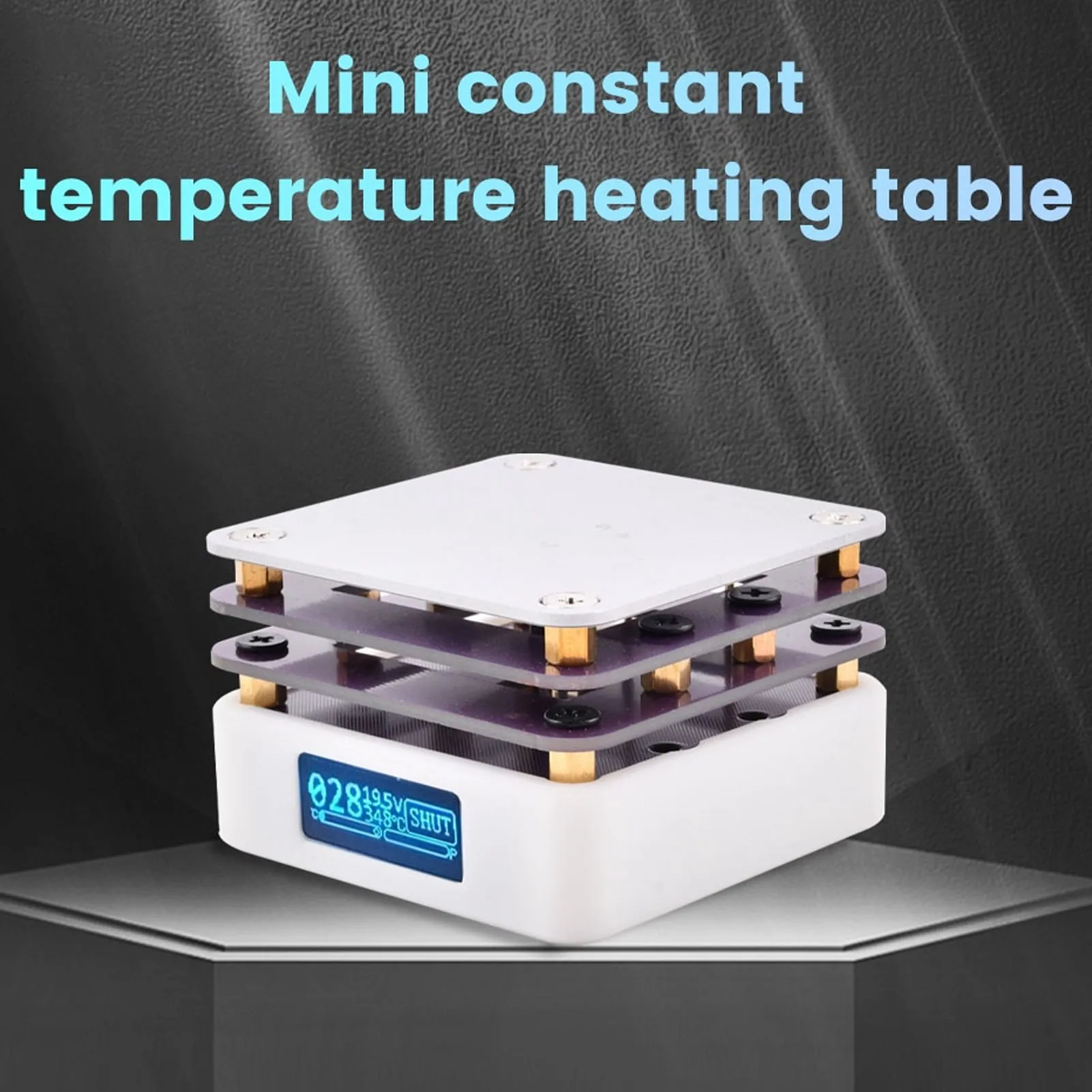 Welder Hot Plate 20V Enough Effective Heating Area Thermostat Smart Heating Soldering Plate Preheat For PCB SMD