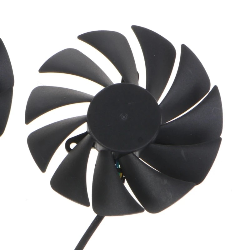 

2Pcs Graphics Card Fan 4Pin GPU Cooler Fans for RTX3060 RTX3070 RTX3080 RTX3090