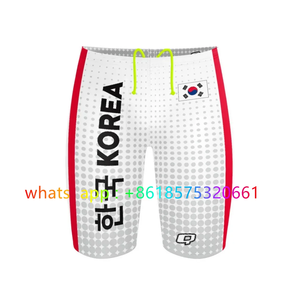 Mens Summer Trunks Swimwear Training Swim Shorts Trunks Swimsuits Boy Jammers Sports Surf Shorts Beach Volleyball Swimming Pants 2