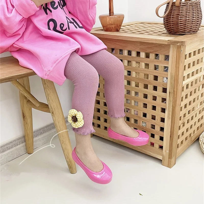

Girl Leggings Kids Baby Long Pants Trousers 2022 Beauty Spring Autumn Warm Toddler Cotton School Comfortable Children Clothing