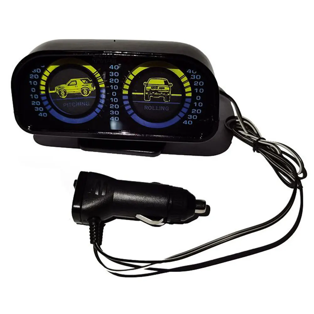 Enhanced Backlit Speedometer Compass and Inclinometer
