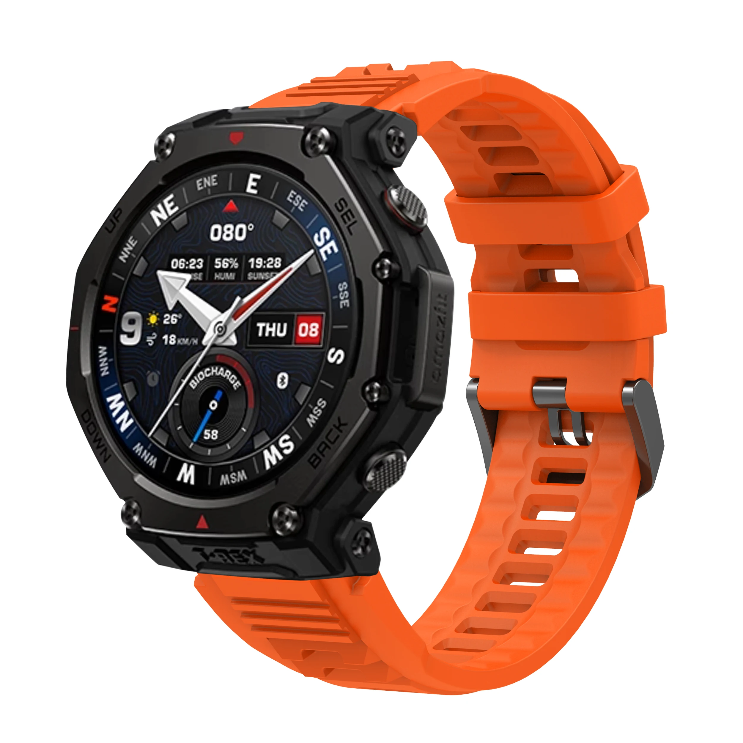 Silicone Strap with Protective Case