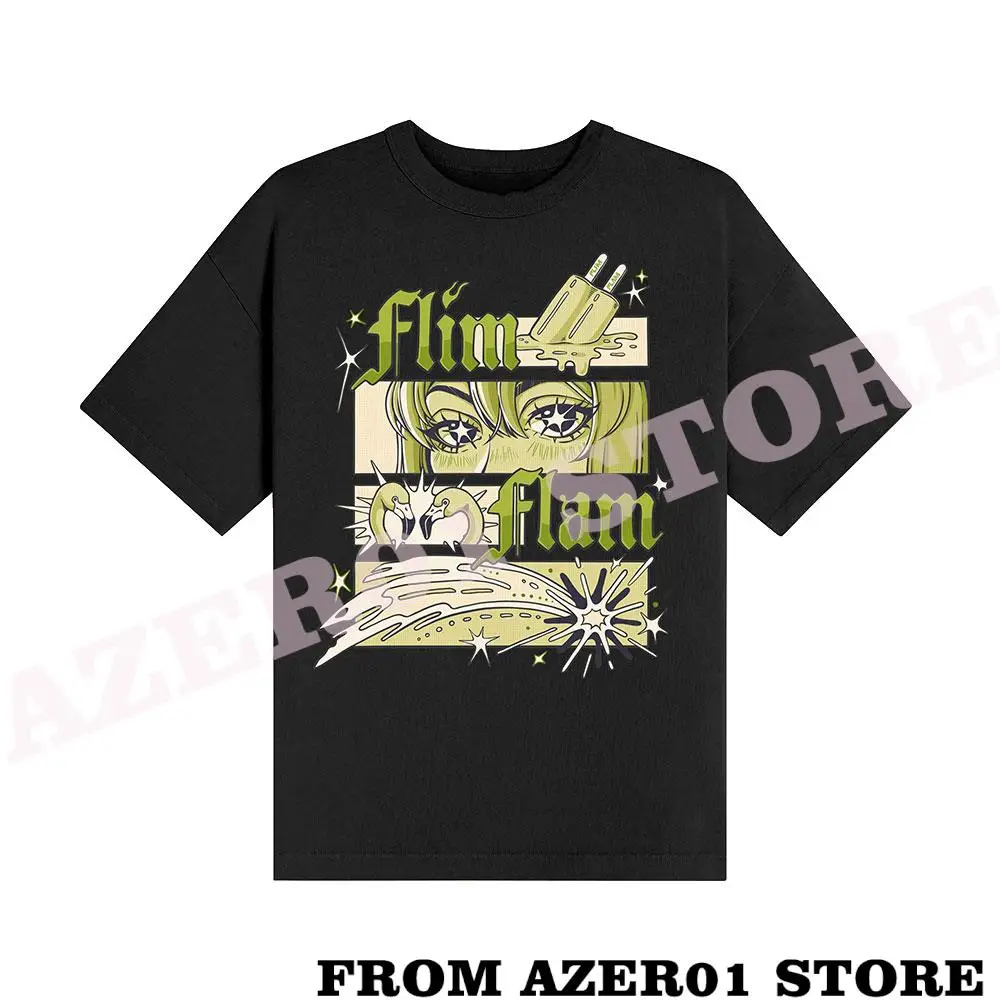 

Футболка Мужская/женская с фламинго, праздничная Повседневная Милая рубашка с принтом звезд, Мерч, уличная одежда в стиле хип-хоп, лето