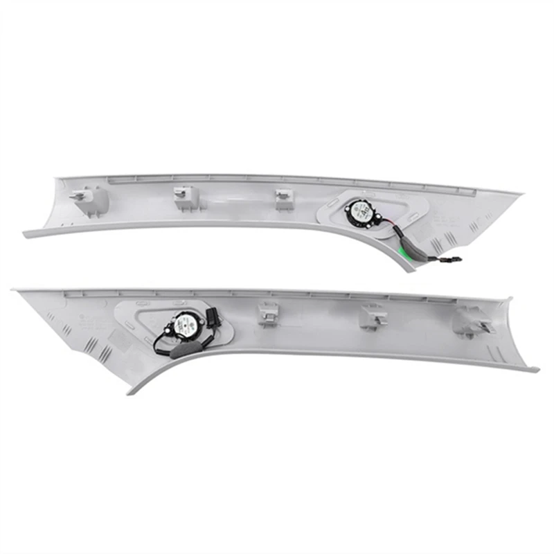 Front A Pillar Speaker Tweeters Cover Loudspeaker For VW Polo 2011- Interior Trim Door Speaker Bass