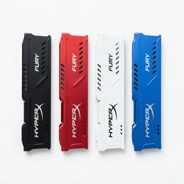 TISHRIC DDR5 DDR4 DDR3 DDR2 DDR1 Desktop Memory Radiator RAM Heatsink Aluminum Alloy Computer Memory Cooler With Thermal Pad