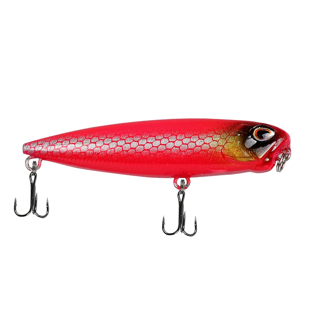 BILLINGS 1 Stück Long-Cast 6,5cm/5,3g Pencil-Style Schwimmender Oberflächenköder für Salz- und Süßwasserfischen – Detail 11