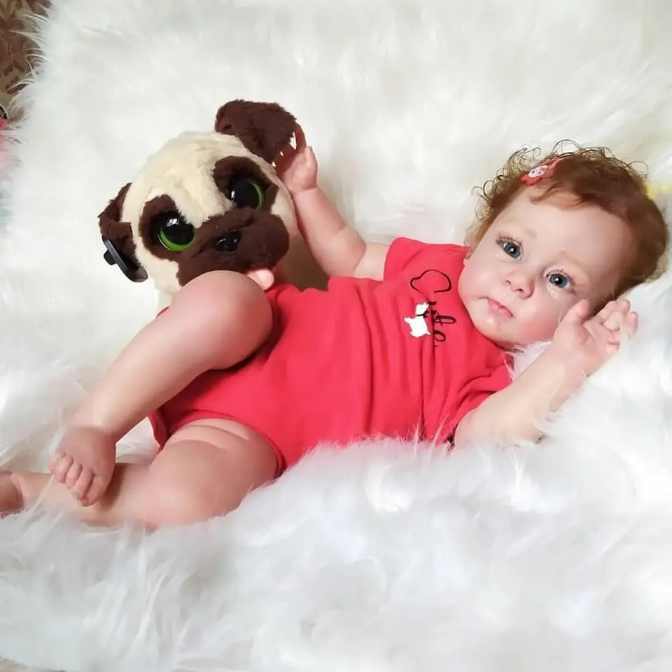 

Bebe Reborn Toddler Girl Ready Doll 24 Inch 3D Painted Advanced Painting Huge Baby Toddler Alive Children Gift Playmate Toys