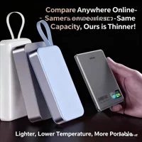 New Original Smart Screen Display Wireless Charger Powerbank for Magsafe External Auxiliary Battery for iPhone 17 Apple Watch 10 - Image 4