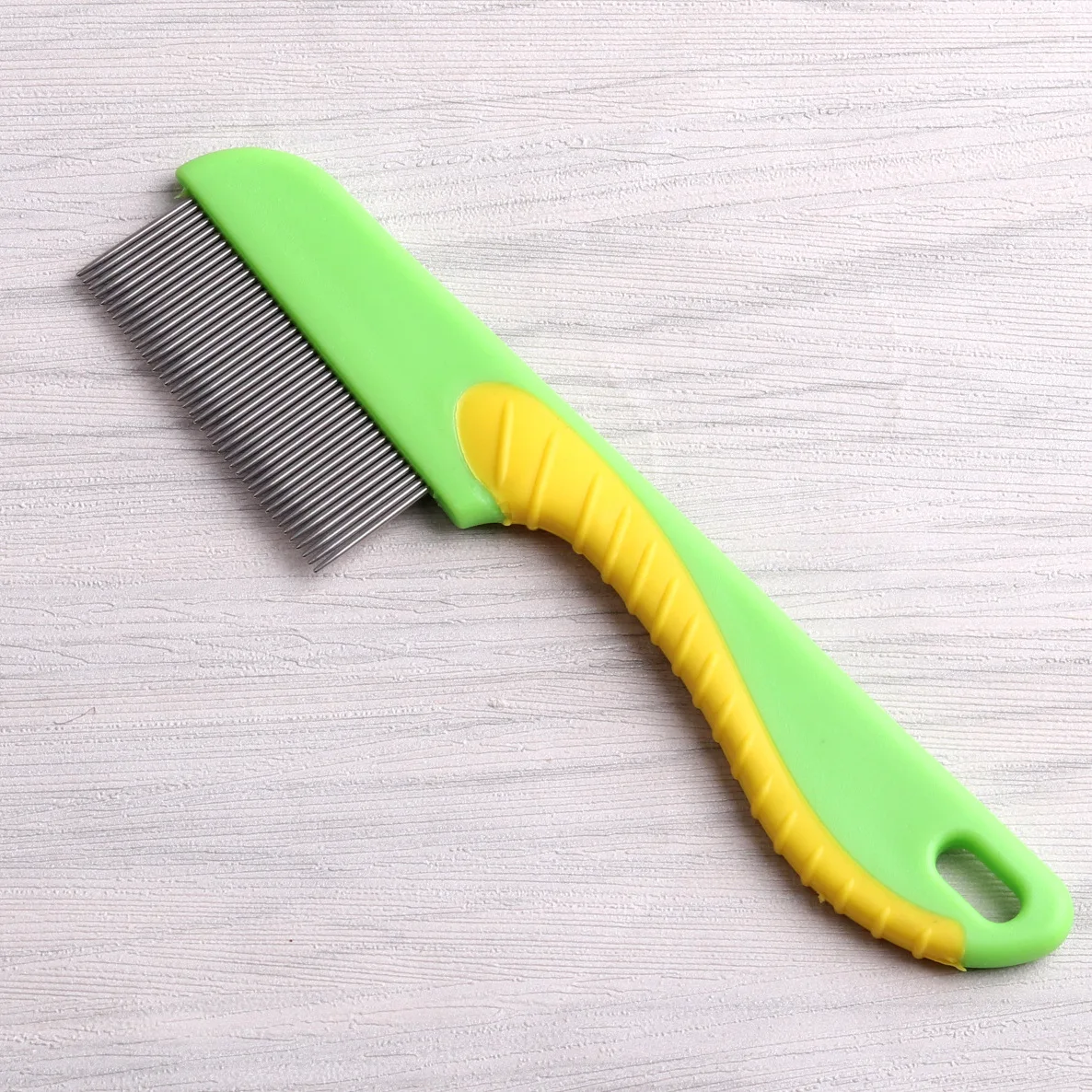 Stainless Steel Cat Dog Flea Comb Wool Cleaning Supplies Pet Hair Removal Massage Seahorse Shape Comb Pet Hair Accessories