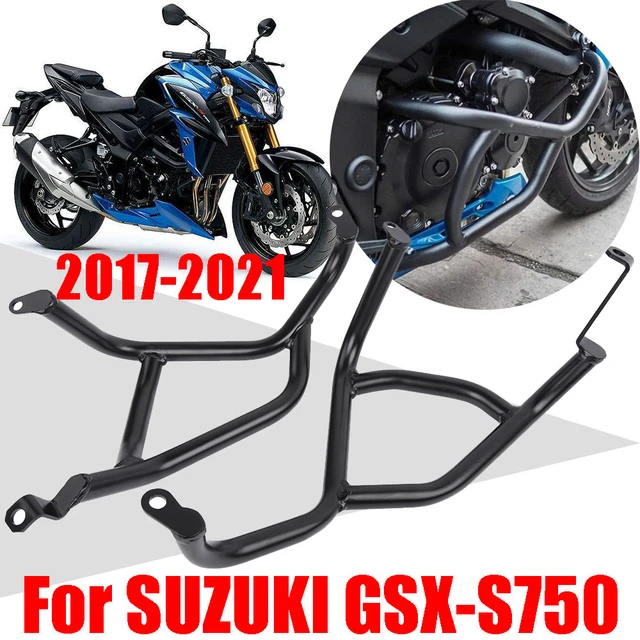 Protecteur de barre de Protection de moteur de moto, accessoires de cadre  de Cage de cascade pour Suzuki GSX-S750 GSX S GSXS 750 GSXS750 - AliExpress