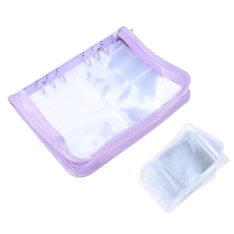 

Jewelry Necklace Earring Holder Bag Portable Water-proof Credit Card Photo Storage Book Ins Stationery Organizer