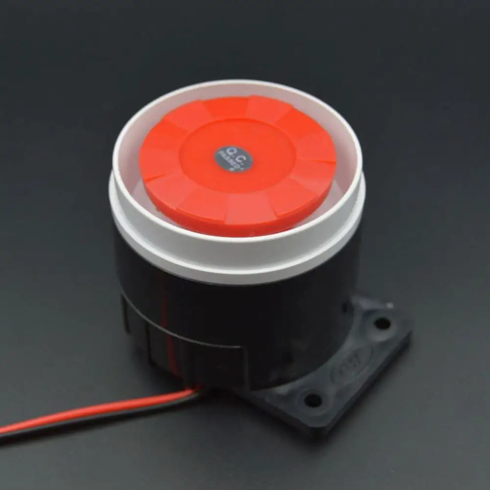 Super Loud 120dB Sound Alarm System Compact DC 12V Indoor Siren Durable Wired Mini Horn Siren For Home Security
