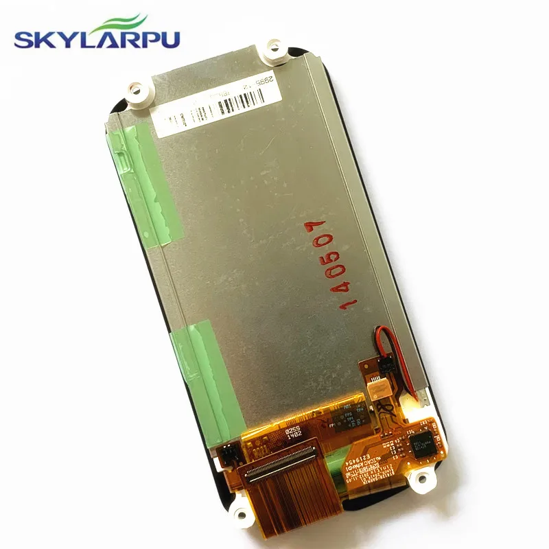 Skylarpu Tela Lcd para Garmin Monterra Topo Gps Navigator sem Moldura Frontal Display Lcd com Digitador da Tela de Toque - Imagem 4