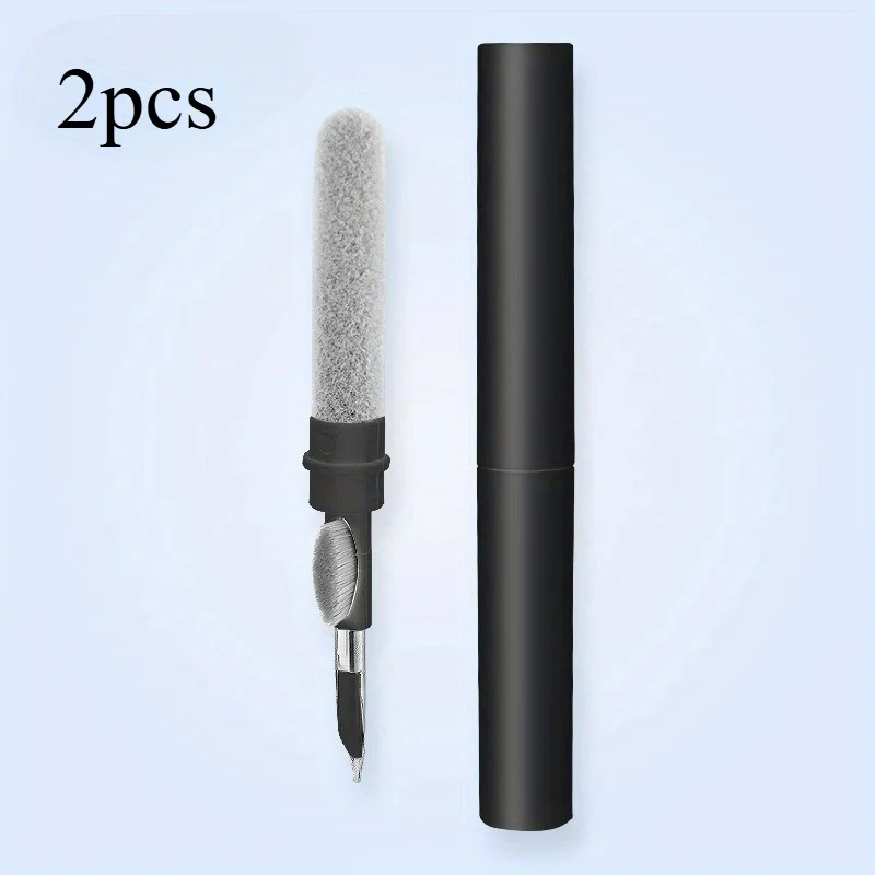 Earbuds Cleaning Pen Kit: 3-in-1 Multifunctional Cleaner with Soft Brush