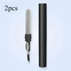 Earbuds Cleaning Pen Kit: 3 - in - 1 Multifunctional Cleaner with Soft Brush (Black)