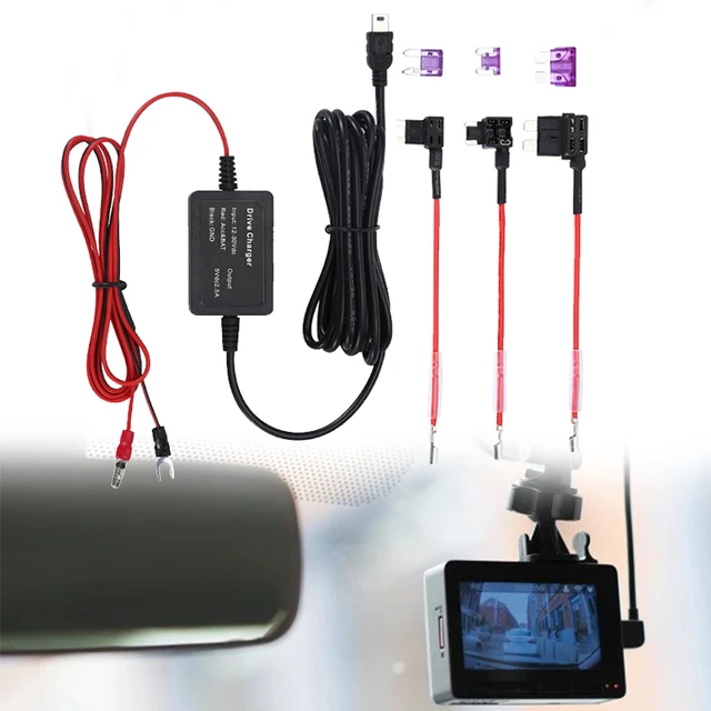 Universal Auto DVR Hardwire Kit Mini USB Auto Recorder Dash Cam