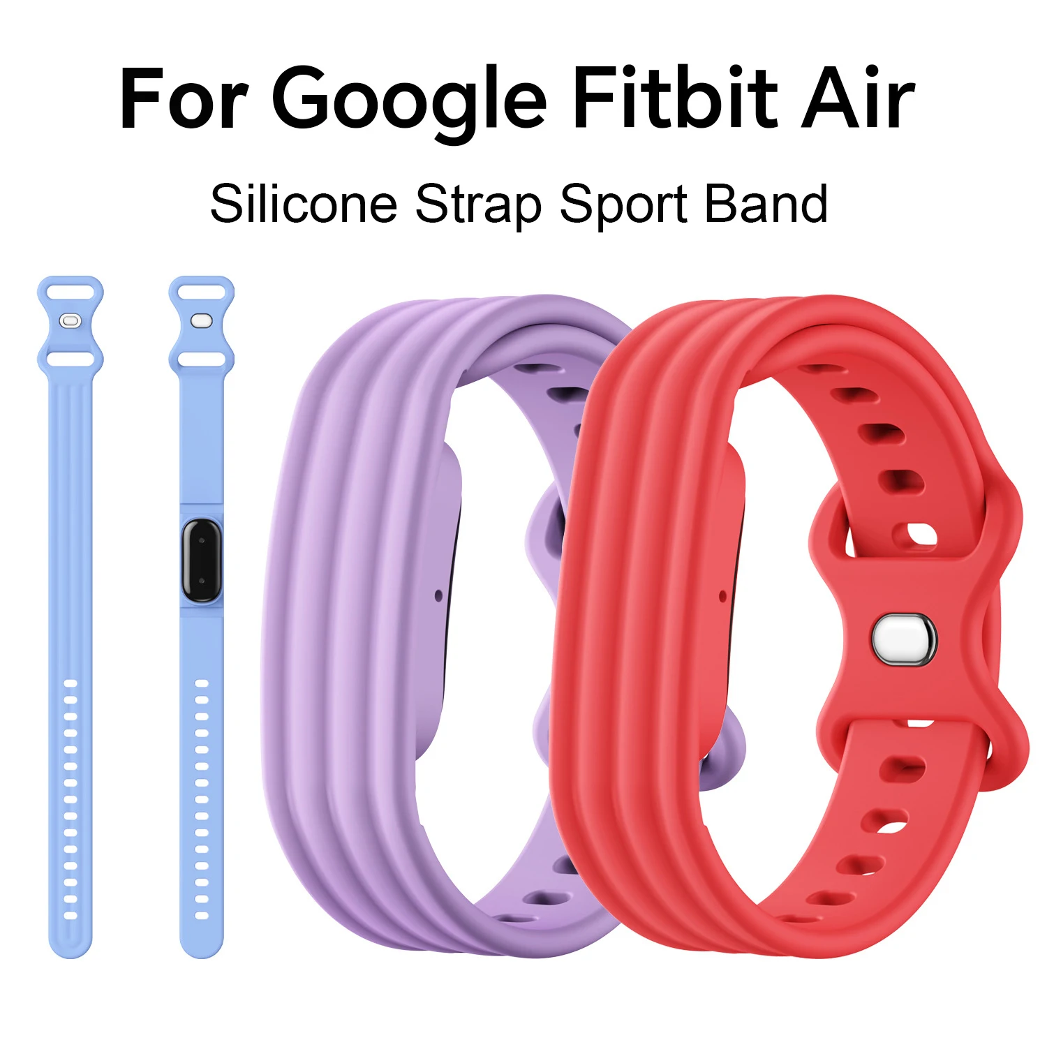 Breathable Adjustable Sport Silicone Watch Strap Bracelet