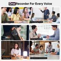 AI Voice Recorder 118 Languages ChatGPT-4  App Phone Call Mini Audio for Meetings, Lectures，Calls, AI Transcription Transcribe - Image 5