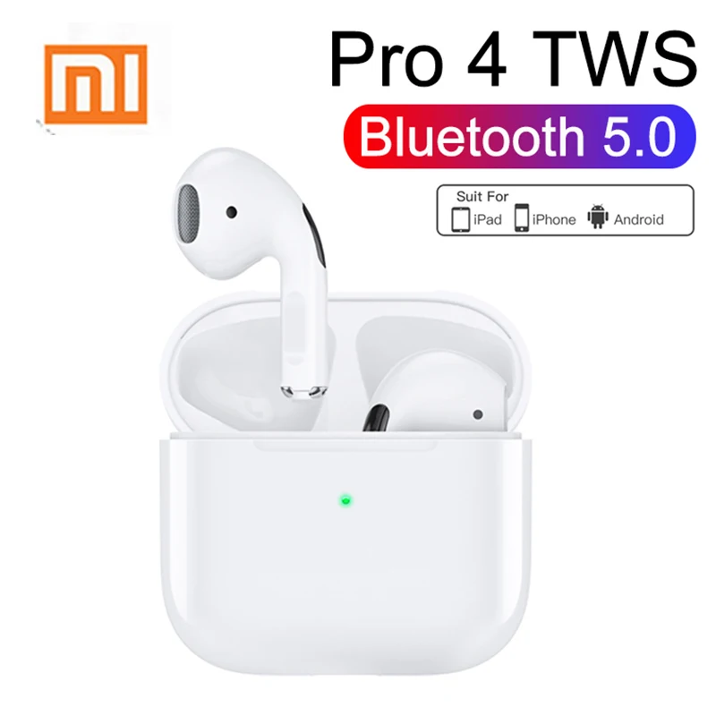 Беспроводные наушники Xiaomi TWS Pro 4 Bluetooth 5 0 наушники-вкладыши спортивные стерео