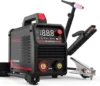 205Amp Stick Welder 110V/220V Dual Voltage Portable Welding Machine Digital Inverter IGBT ARC Welder Machine with Hot Start 1