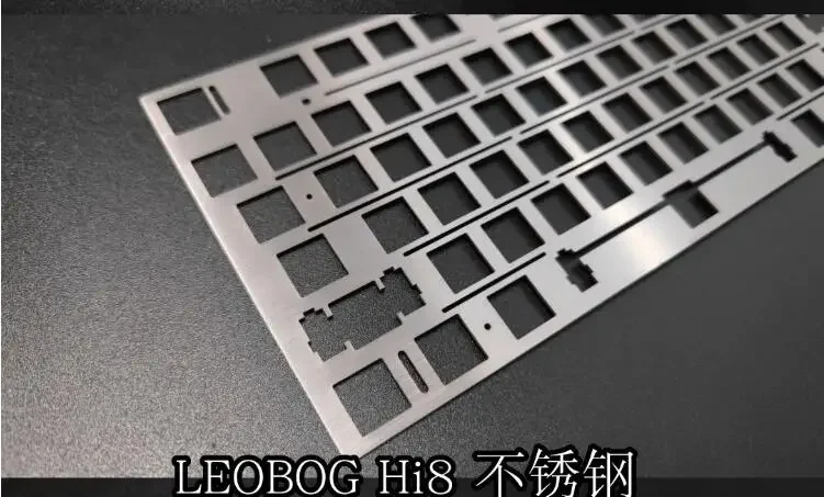 LEOBOG Hi8 mechanical keyboard plate FR4 Aluminum CF Steel (for