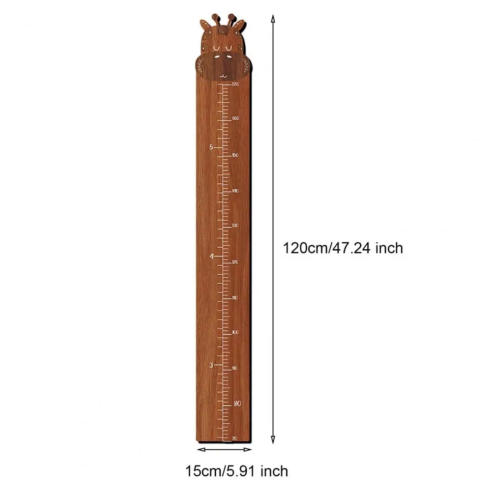 Wall Hanging Kids Growth Chart Precise Scale Children Room Nursery Baby to Adults Wooden Splicing Height Measurement Ruler
