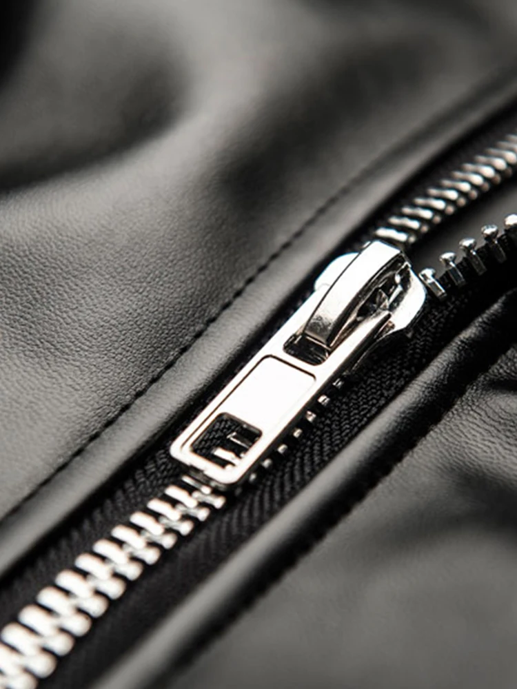 Matrouicardi ربيع الخريف قصيرة المجهزة كول جلد صنا...