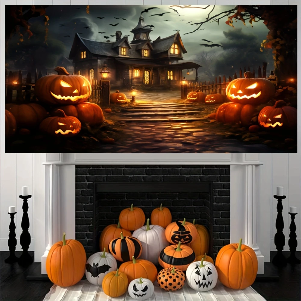 Party Supplies Halloween Party Decoration Photo Banner Photography Background Photo Props