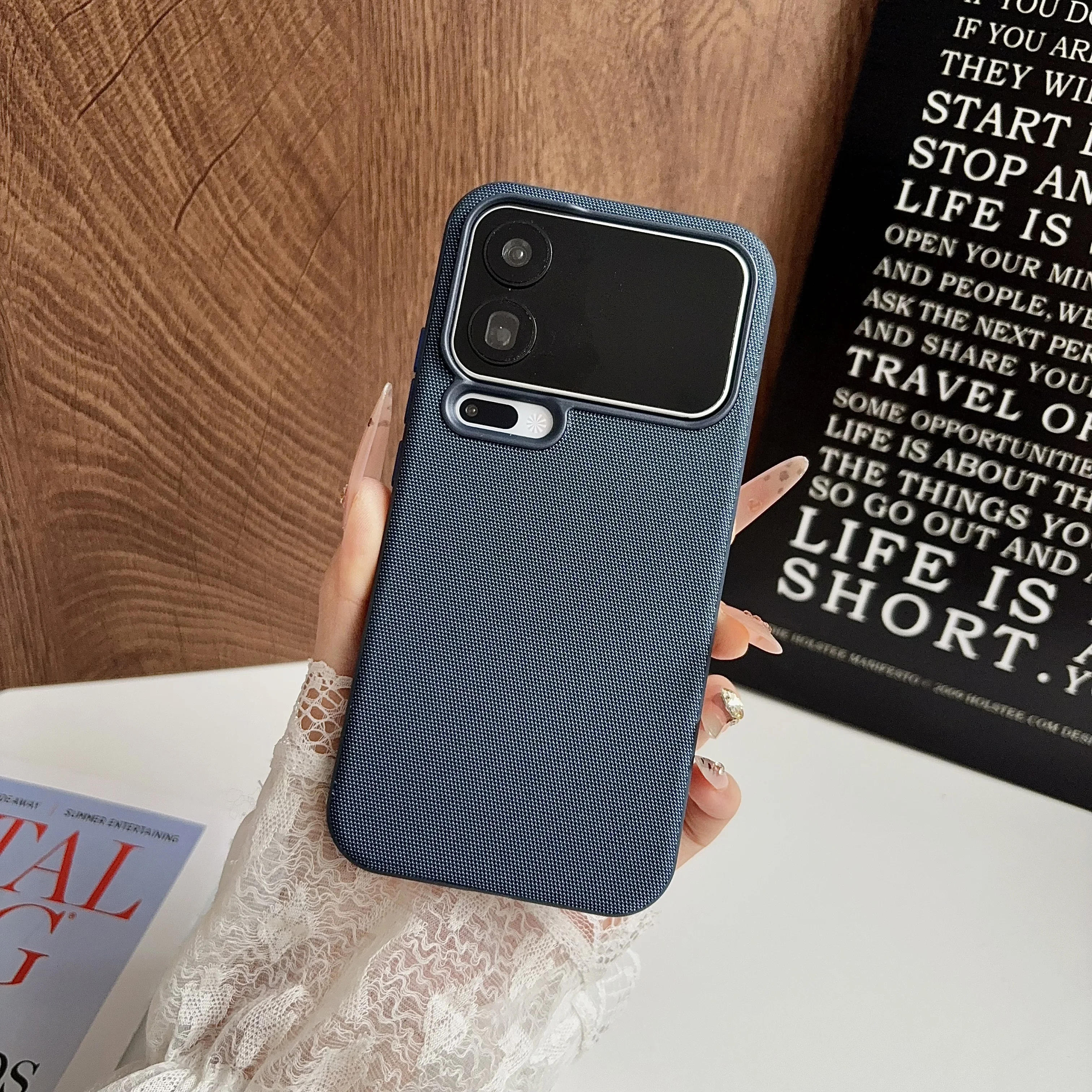 Advanced Magnetic Phone Case with Wireless Charging - New Technology Fabric Protective Cover
