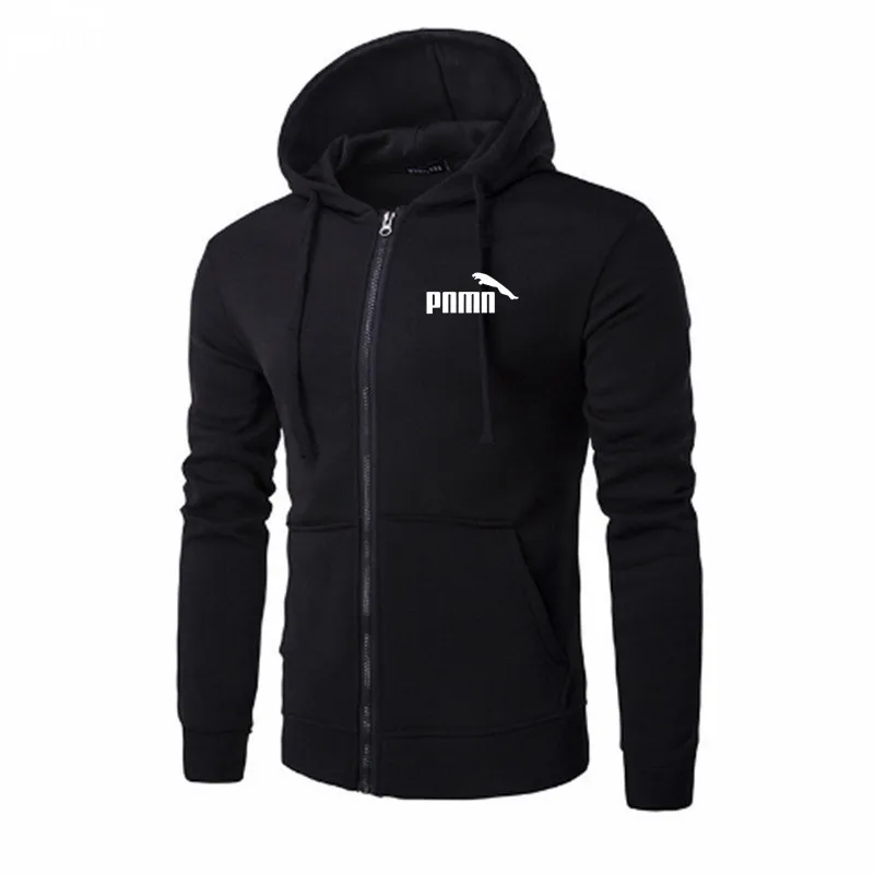 الخريف الرجال بلوزات طويلة الأكمام سترة هوديي سستة...