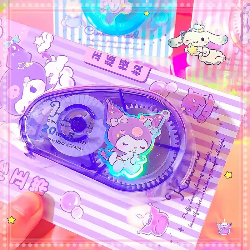 back to school supplies sanrio Stationery items school useful kuromi correction tape cinnamoroll corrector Corrective tape