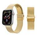 Steel mesh gold