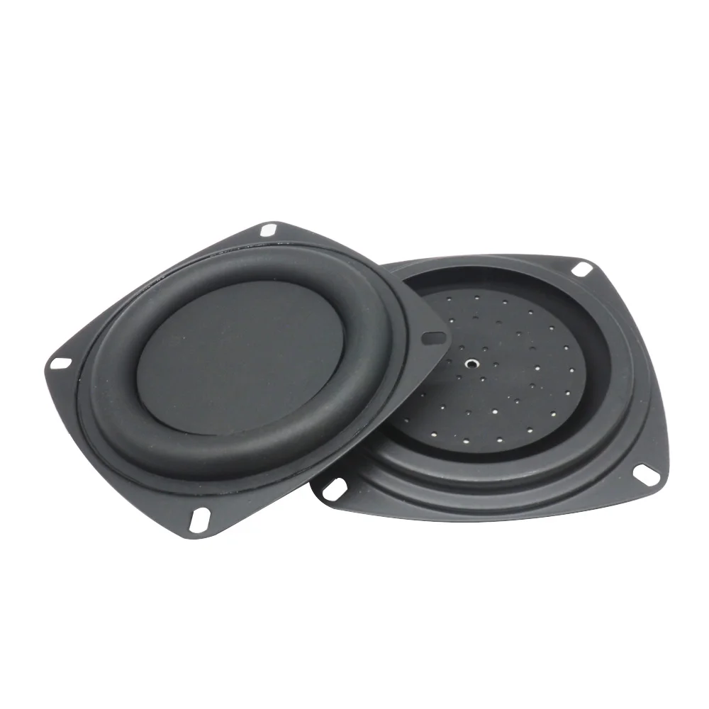 1/2pcs 105 MM 4 Inch Bass Radiator Speaker Diaphragm Auxiliary Woofer Vibration Membrane Passive Radiator Bluetooth Speaker DIY Wireless Bluetooth Speaker Portable Bluetooth Speaker Audio Speakers Portable Speakers