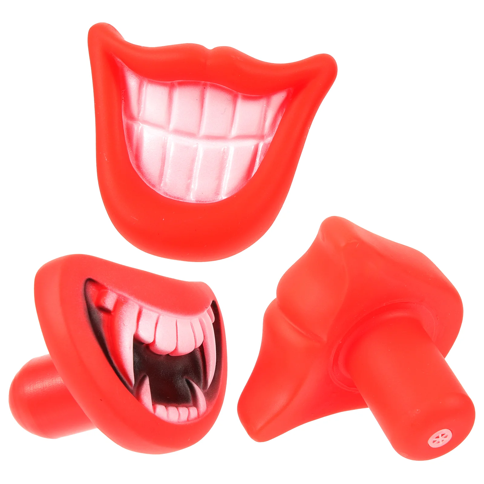 

3pcs Fangs Trick Silicone Cat Costume Props Ornaments ( Random Style )